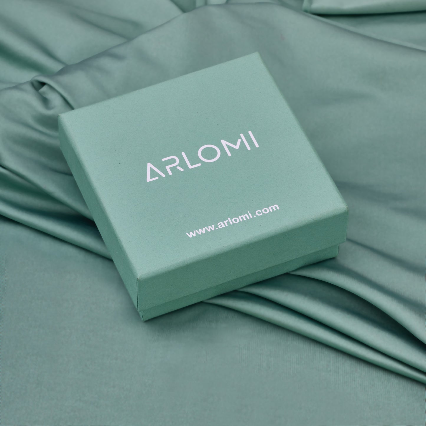 Rose Gold Geometric Crystal Necklace & Drop Earring Set