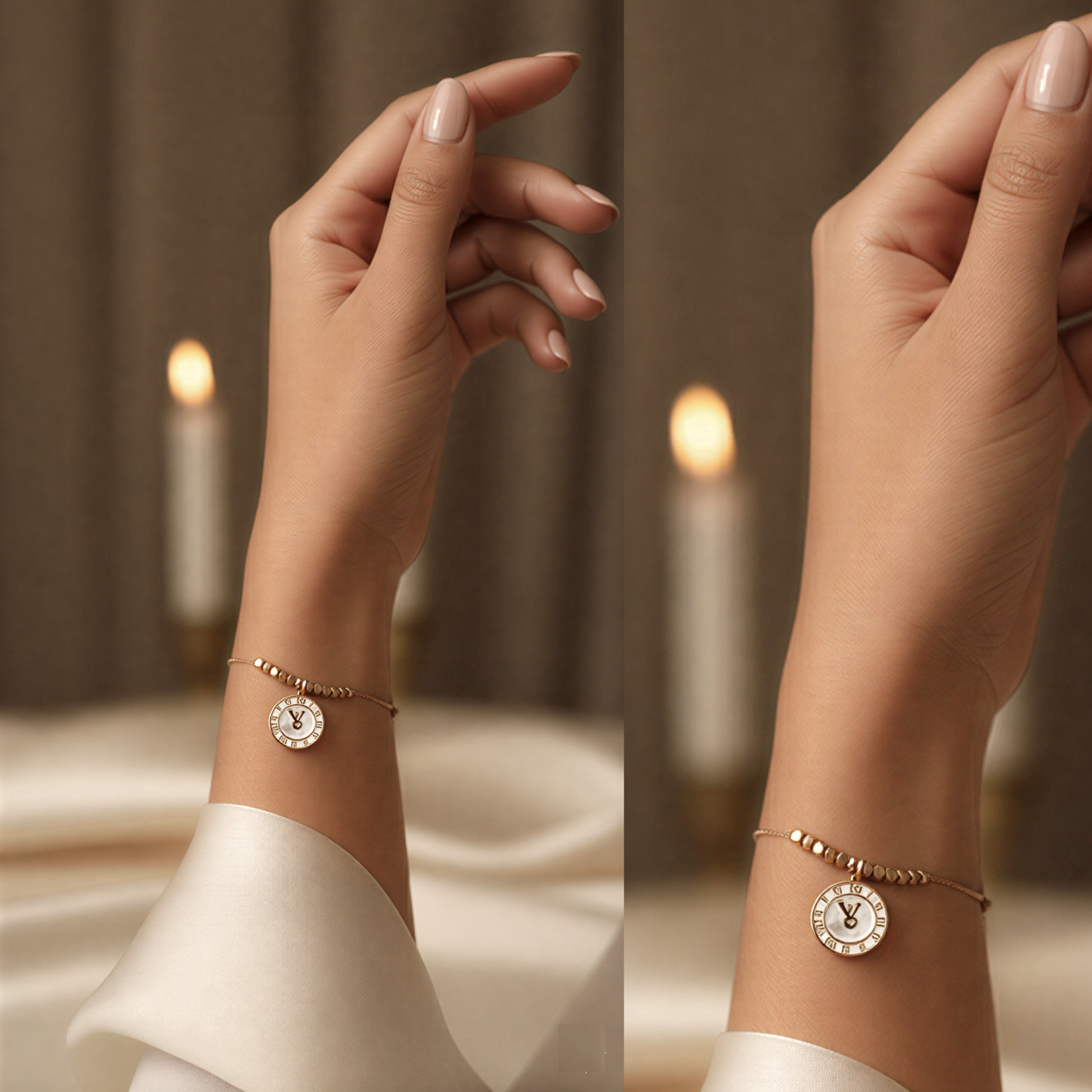 ARLOMI Minimalist Bracelet for Women | BR-004-RG